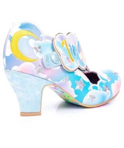 Irregular Choice Irregular Dreaming Pumps Blue Gold