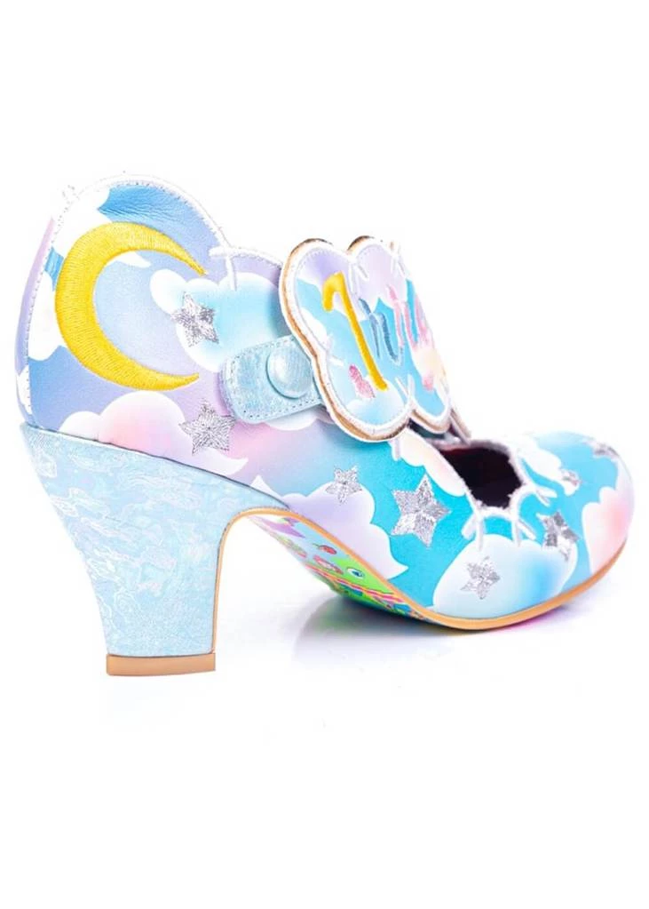 Irregular Choice Irregular Dreaming Pumps Blue Gold