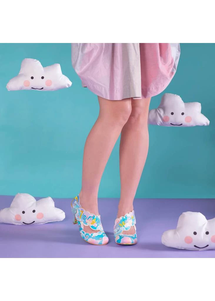 Irregular Choice Irregular Dreaming Pumps Blue Gold