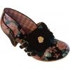 Irregular Choice Busy Bea Floral 40's Pumps Black