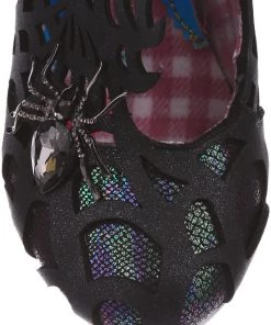 Irregular Choice Halloween On The Web Pumps Black
