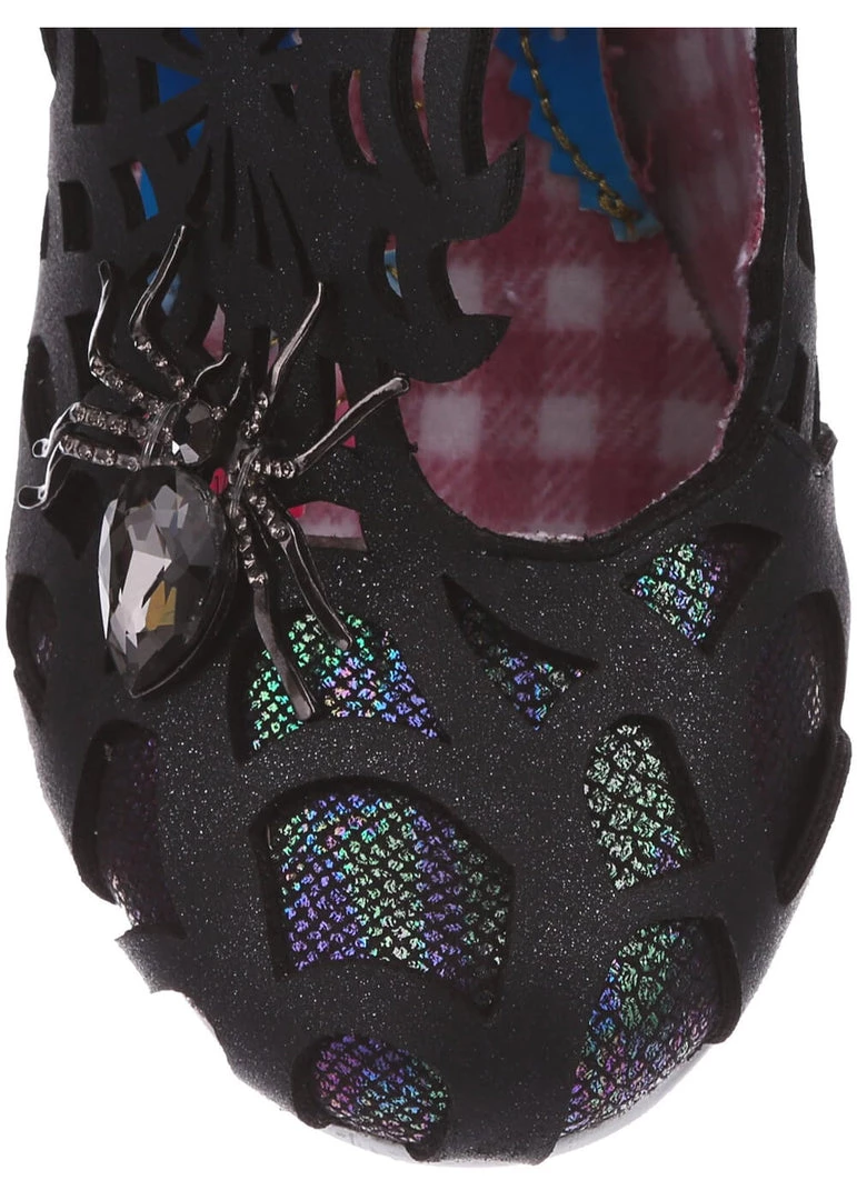 Irregular Choice Halloween On The Web Pumps Black