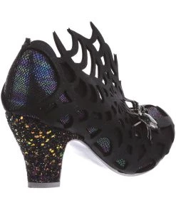 Irregular Choice Halloween On The Web Pumps Black
