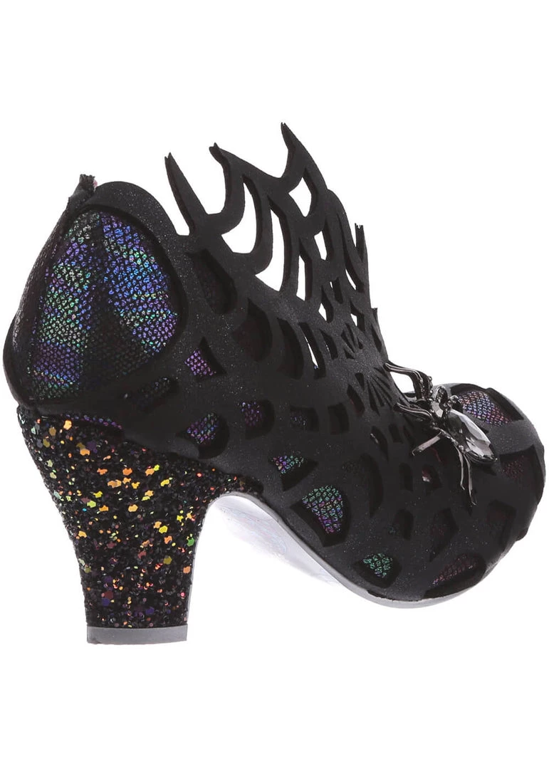 Irregular Choice Halloween On The Web Pumps Black