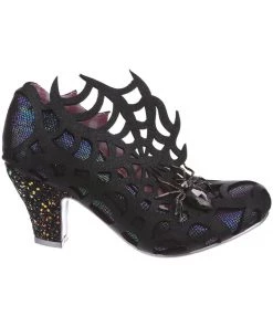 Irregular Choice Halloween On The Web Pumps Black