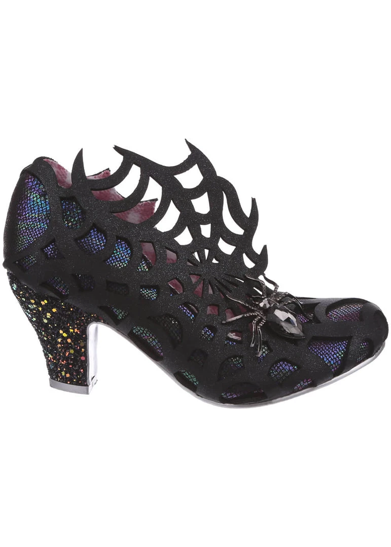 Irregular Choice Halloween On The Web Pumps Black