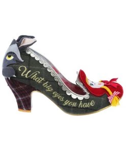 New In Irregular Choice Visiting Grandma 50's Pumps Green