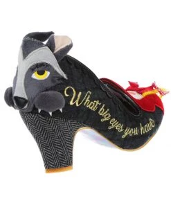 Irregular Choice Visiting Grandma 50's Pumps Black New In