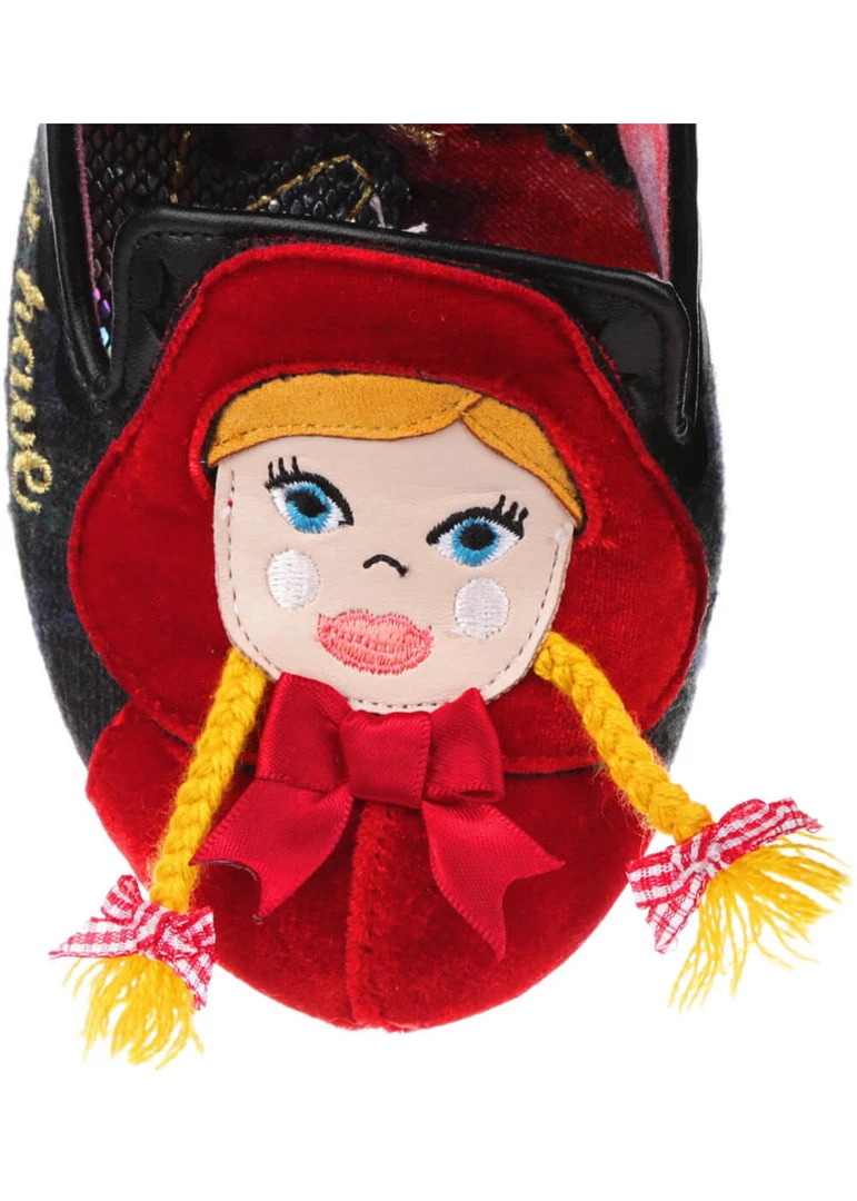 Irregular Choice Visiting Grandma 50's Pumps Black New In