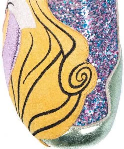 Irregular Choice Sleeping Beauty Princess Of Beauty Boots Green Pink New In