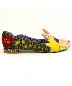 Irregular Choice Muppets Her Moiness Flats Brown