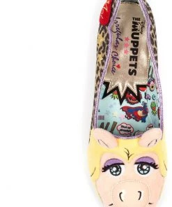 Irregular Choice Muppets Her Moiness Flats Brown