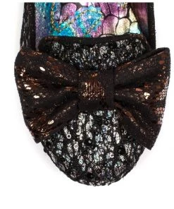 New In Irregular Choice Special Halloween Edition Incy Wincy Shoes Black