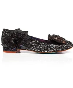 New In Irregular Choice Special Halloween Edition Incy Wincy Shoes Black
