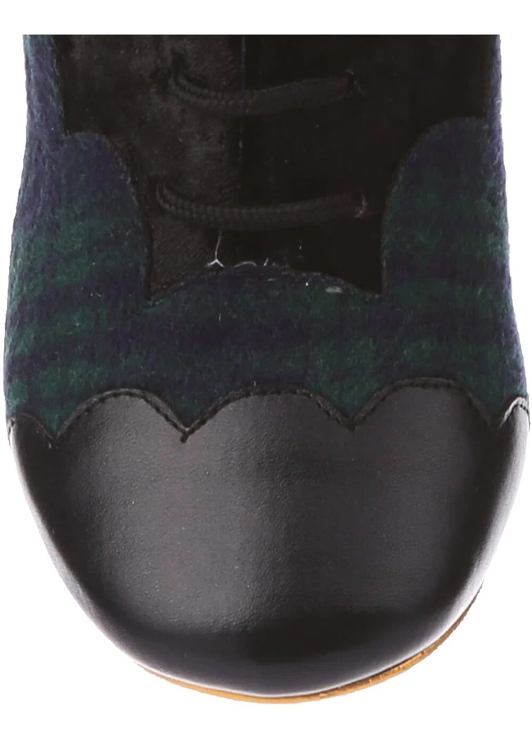 Irregular Choice Hedge Hugs 60's Boots Black