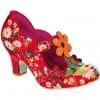 Irregular Choice Happy Houseplant Pumps Red