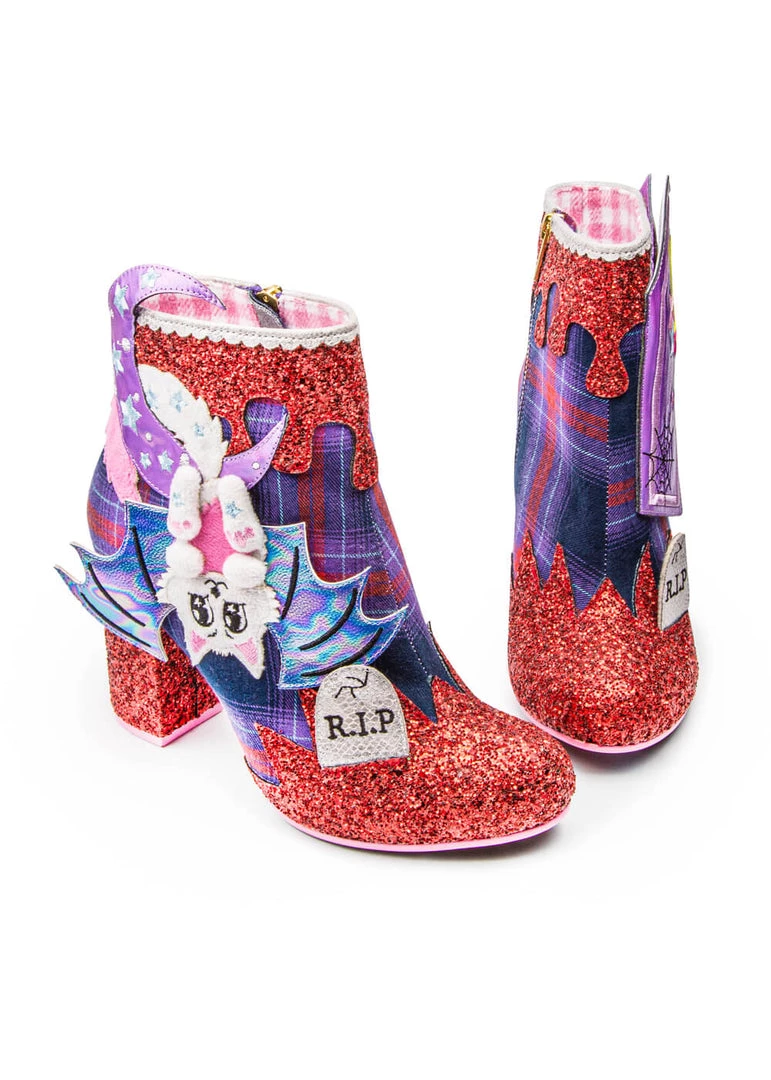Irregular Choice Halloween Night Terror Cat Boots New In