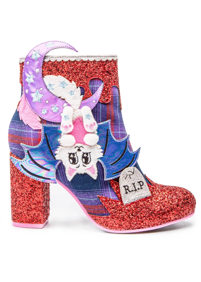 Irregular Choice Halloween Night Terror Cat Boots New In
