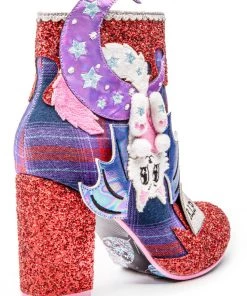 Irregular Choice Halloween Night Terror Cat Boots New In