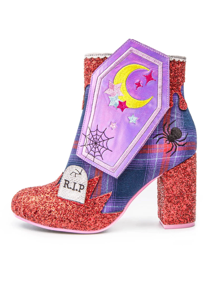 Irregular Choice Halloween Night Terror Cat Boots New In
