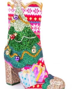 Irregular Choice Xmas Trees A Crowd Boots