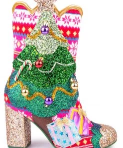 Irregular Choice Xmas Trees A Crowd Boots