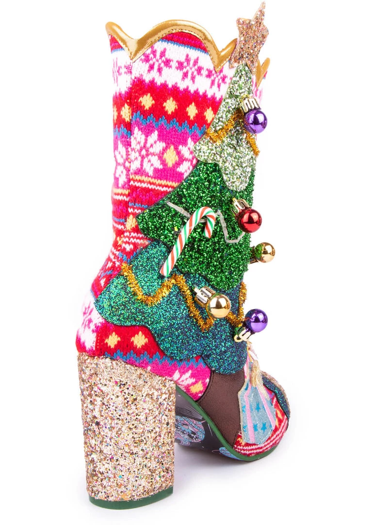 Irregular Choice Xmas Trees A Crowd Boots