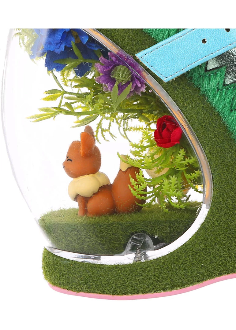 Irregular Choice Pokémon Journey On Wedges Pumps Yellow New In