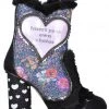 Irregular Choice Picture Perfect Boots Black