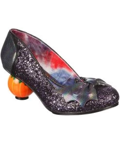 New In Irregular Choice Halloween Pumpkin Patch Pumps Green