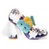 Irregular Choice Halloween Ectoplasmic Ghost Pumps Navy