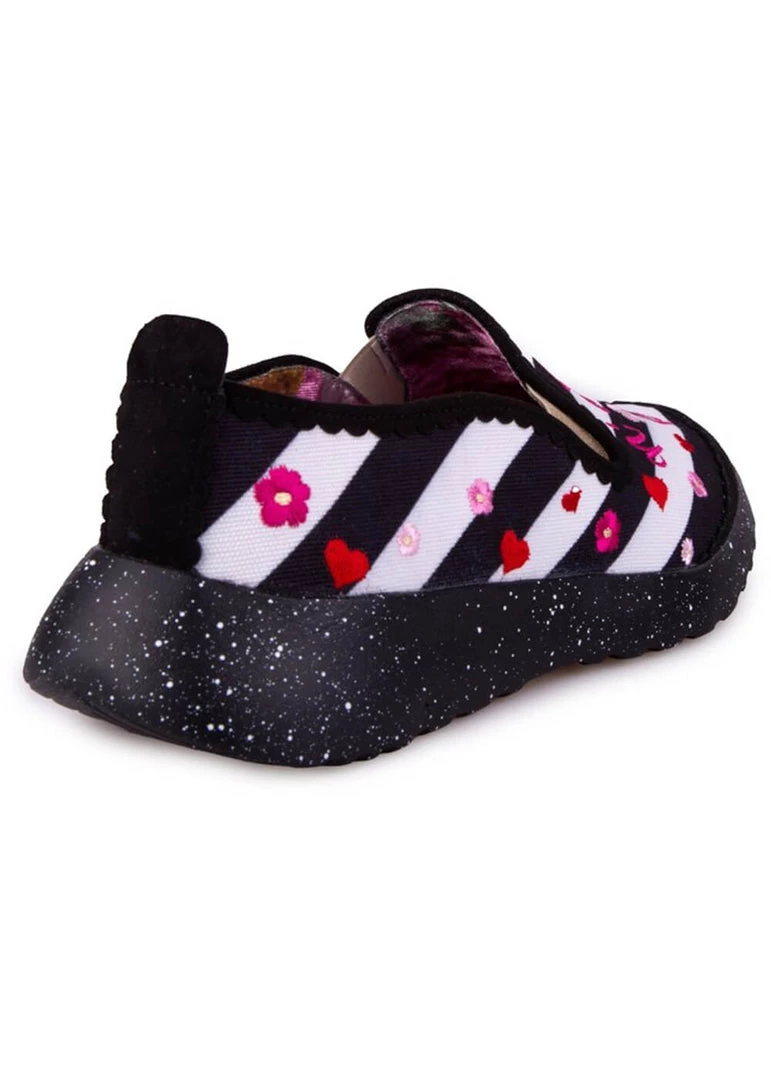 Irregular Choice Poodle Fancy 60's Shoes Black
