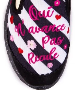 Irregular Choice Poodle Fancy 60's Shoes Black