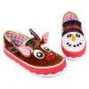 New In Irregular Choice Xmas Festive Friends Shoes