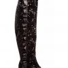 Irregular Choice Engarde Stars 70's Boots Black New In