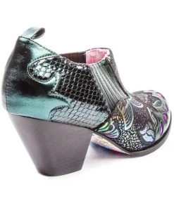 Irregular Choice Barbarosa Boots Green New In