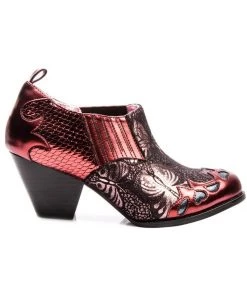 New In Irregular Choice Barbarosa Boots Bronze