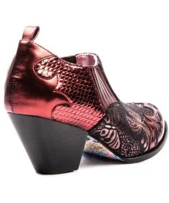 New In Irregular Choice Barbarosa Boots Bronze