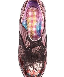 New In Irregular Choice Barbarosa Boots Bronze