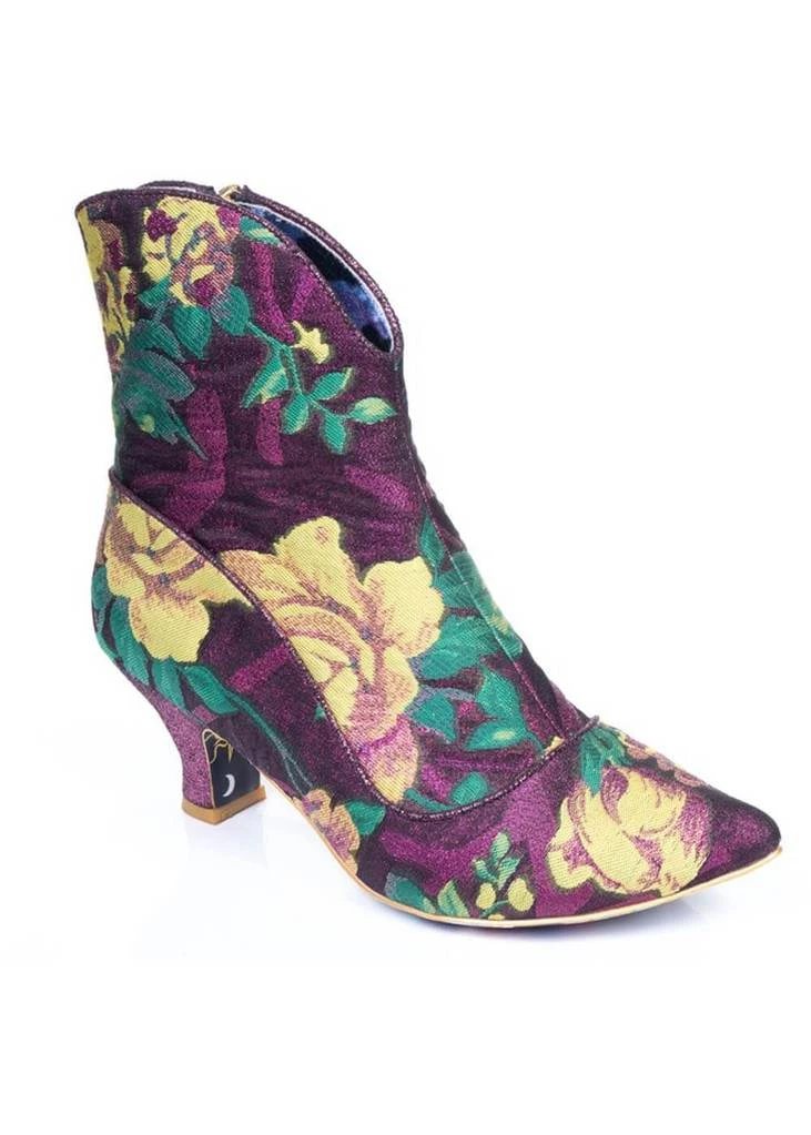 New In Irregular Choice Ms Vivacious 70's Boots Pink Yellow