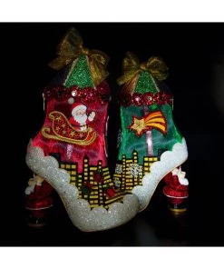 Irregular Choice Xmas Sleigh Ride Boots New In