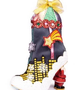 Irregular Choice Xmas Sleigh Ride Boots New In