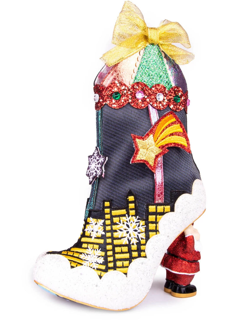 Irregular Choice Xmas Sleigh Ride Boots New In