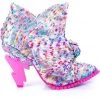 Irregular Choice Power Surge Lightning Bolt 70's Boots Pink New In