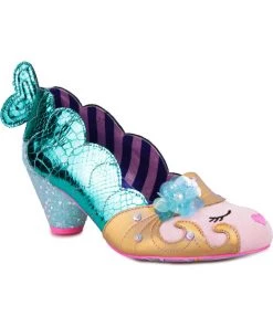 Irregular Choice Fintastic Mermaid 60's Pumps Blue New In