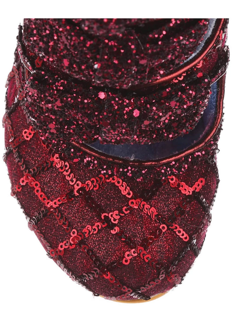 New In Irregular Choice Put A Bow On It 50's Pumps Rot