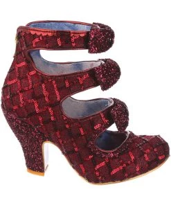 New In Irregular Choice Put A Bow On It 50's Pumps Rot