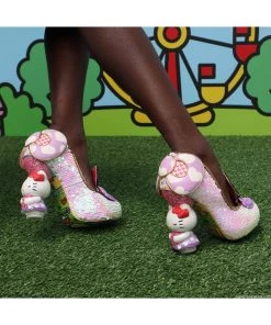 Irregular Choice X Hello Kitty Star Of The Show Heels Purple