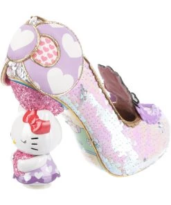 Irregular Choice X Hello Kitty Star Of The Show Heels Purple