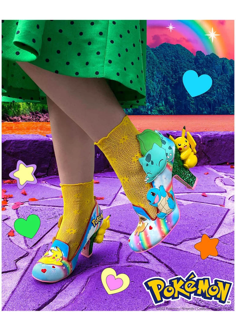 Irregular Choice Pokémon Pokemon Party Pumps In Multi New In